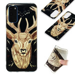 Coque Samsung Galaxy S20 Cerf Majestueux Fluorescente