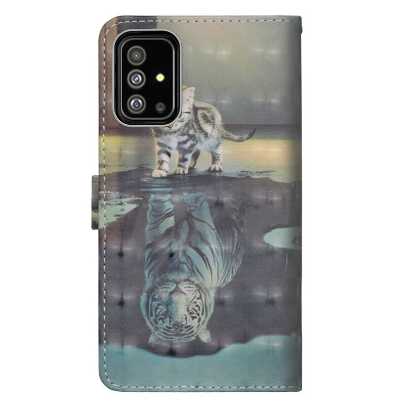 Housse Samsung Galaxy A71 Ernest Le Tigre