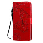 Housse Samsung Galaxy S20 Plus Papillons Géants à Lanière Housse Samsung Galaxy S20 Plus Papillons Géants à Lanière