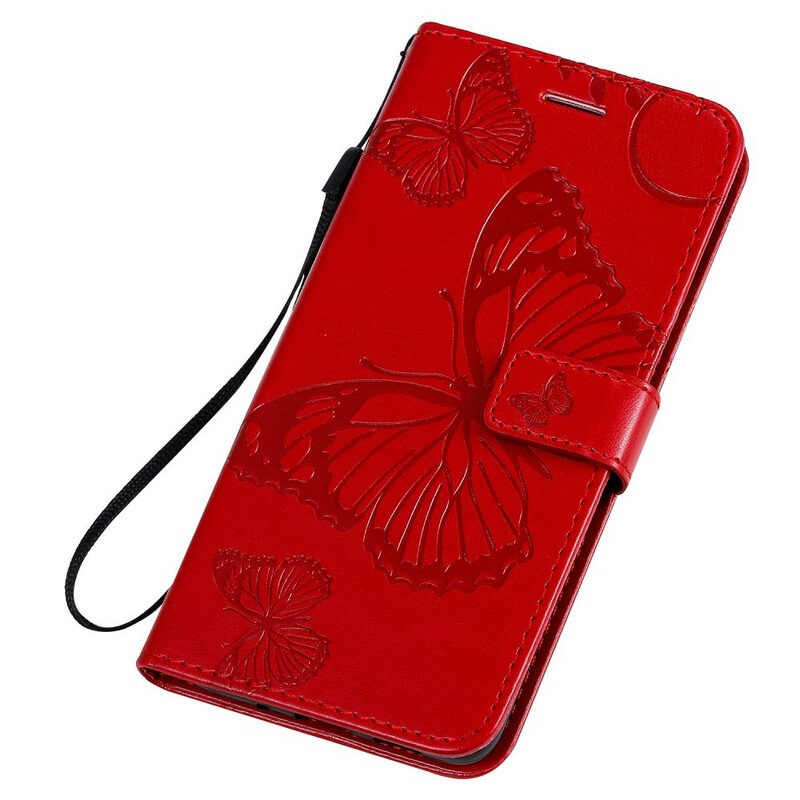 Housse Samsung Galaxy S20 Plus Papillons Géants à Lanière Housse Samsung Galaxy S20 Plus Papillons Géants à Lanière