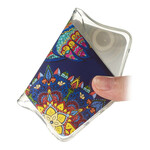 Coque Samsung Galaxy S20 Plus Hibou Mandala Fluorescente