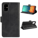 Housse Samsung Galaxy A71 Rabat Double Housse Samsung Galaxy A71 Rabat Double