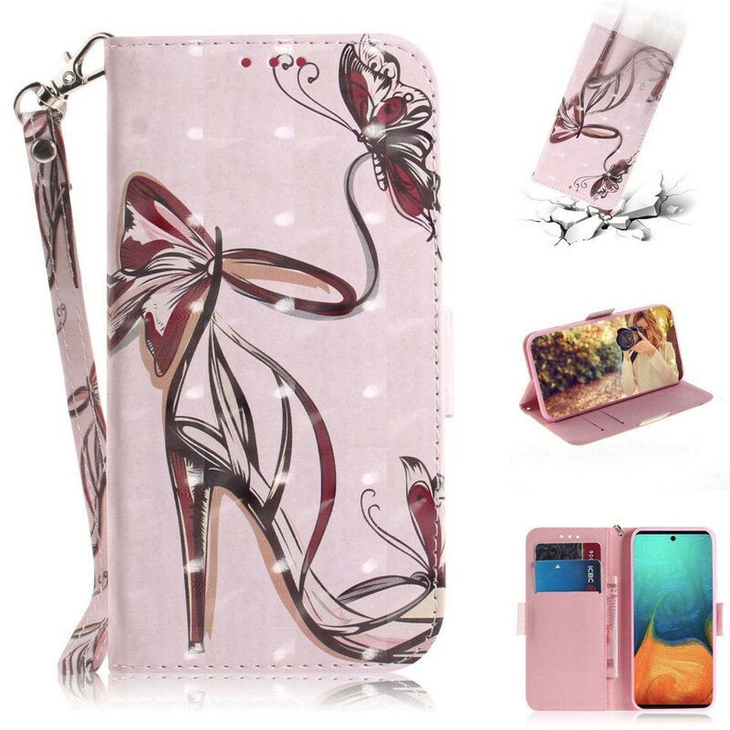 Housse Samsung Galaxy A71 Escarpin à Lanière Housse Samsung Galaxy A71 Escarpin à Lanière