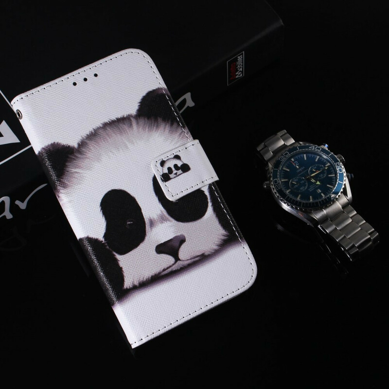 Housse Samsung Galaxy A71 Face de Panda