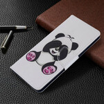 Housse Samsung Galaxy A71 Panda Fun