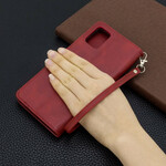 Housse Samsung Galaxy A71 Lisse Rabat Oblique