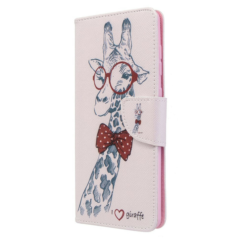 Housse Samsung Galaxy A71 Girafe Intello