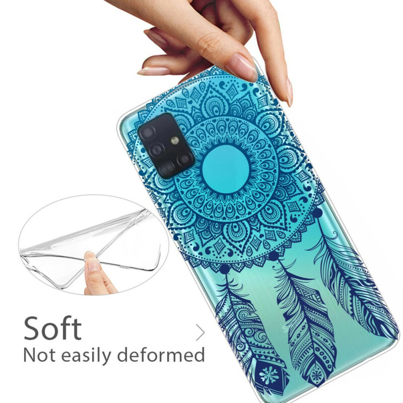 Coque Samsung Galaxy A71 Mandala Floral Unique