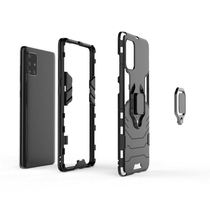 Coque Samsung Galaxy A71 Ring Résistante Coque Samsung Galaxy A71 Ring Résistante