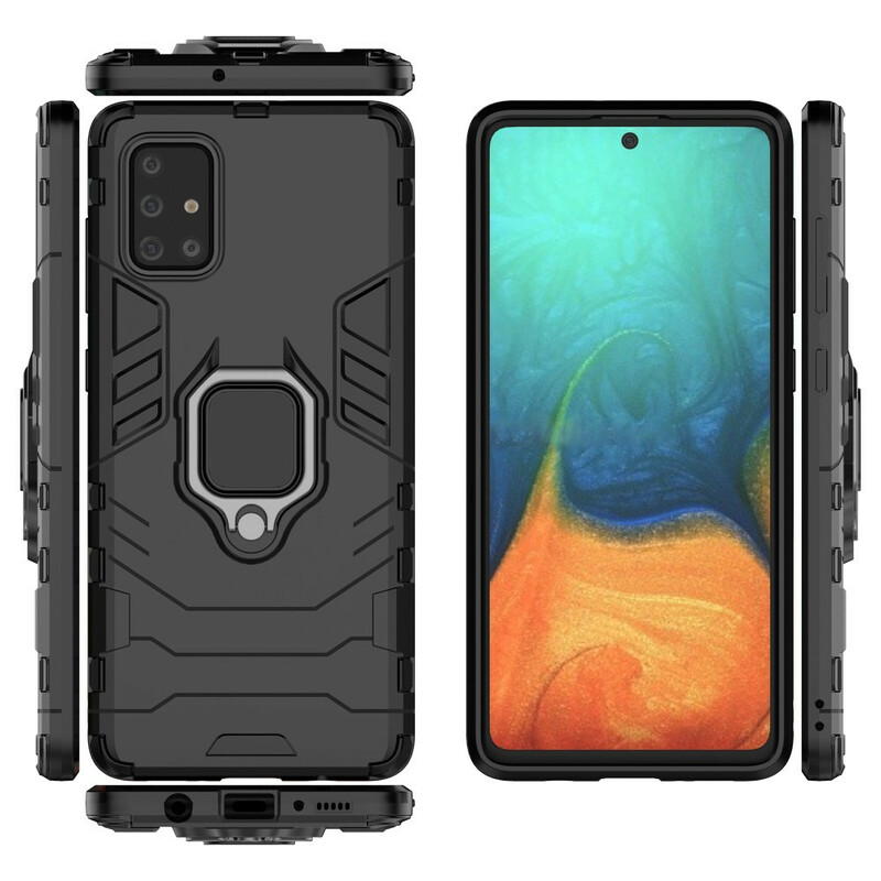 Coque Samsung Galaxy A71 Ring Résistante