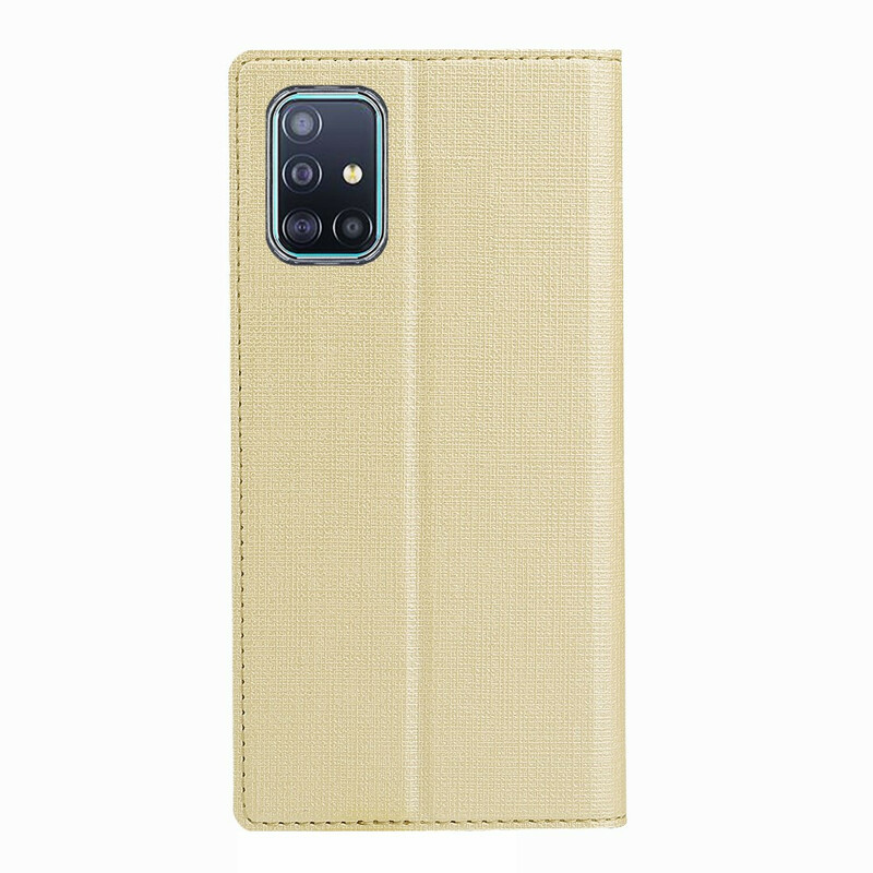 Flip Cover Samsung Galaxy A71 Texturée VILI DMX