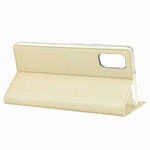 Flip Cover Samsung Galaxy A71 Texturée VILI DMX