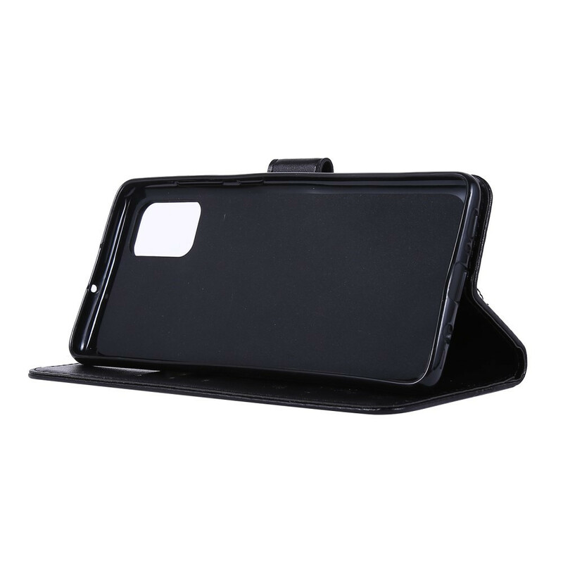 Housse Samsug Galaxy A71 Discrétion Papillons à Lanière Housse Samsug Galaxy A71 Discrétion Papillons à Lanière