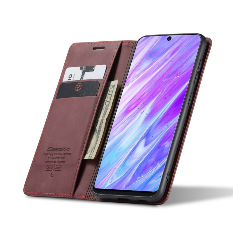 Flip Cover Samsung Galaxy S20 Ultra CASEME Simili Cuir Flip Cover Samsung Galaxy S20 Ultra CASEME Simili Cuir