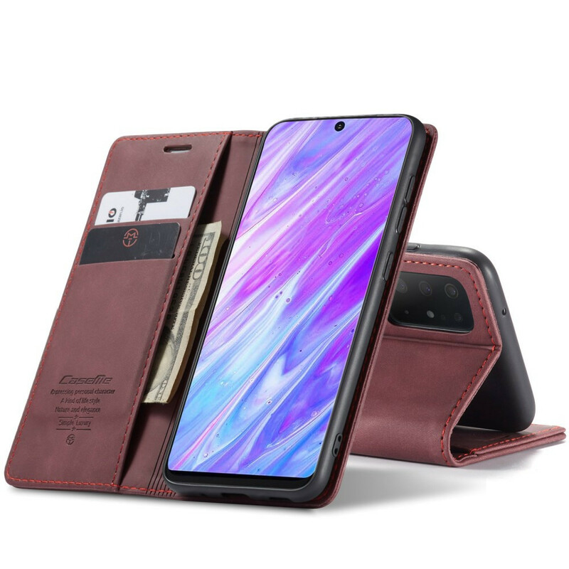 Flip Cover Samsung Galaxy S20 Ultra CASEME Simili Cuir Flip Cover Samsung Galaxy S20 Ultra CASEME Simili Cuir