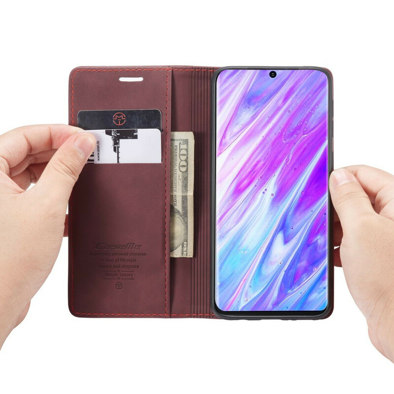 Flip Cover Samsung Galaxy S20 Ultra CASEME Simili Cuir Flip Cover Samsung Galaxy S20 Ultra CASEME Simili Cuir