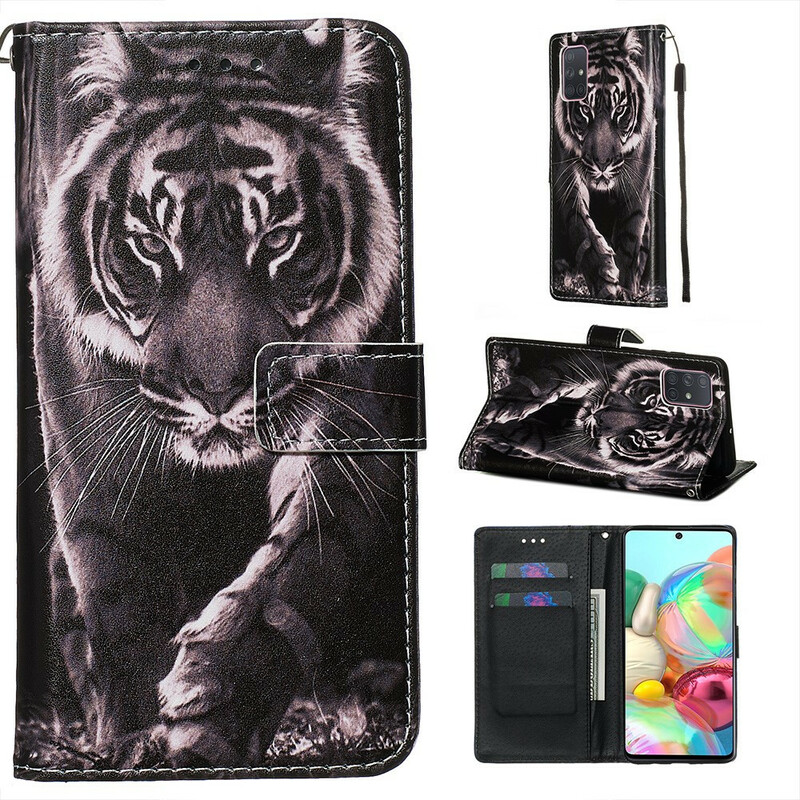 Housse Samsung Galaxy A71 Tigre de Nuit Housse Samsung Galaxy A71 Tigre de Nuit