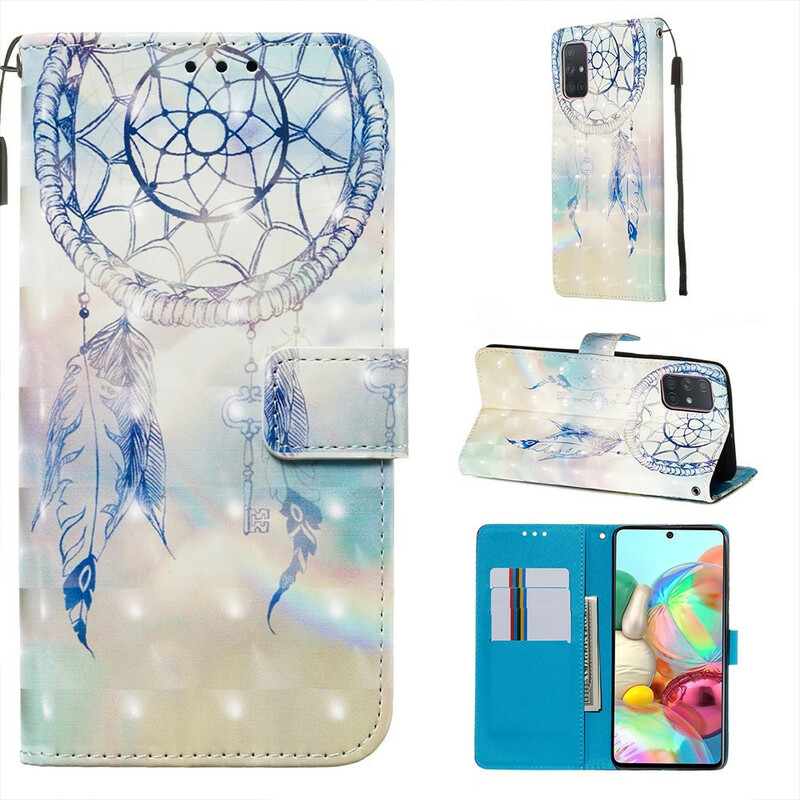 Housse Samsung Galaxy A71 Attrape Rêves Aquarelle