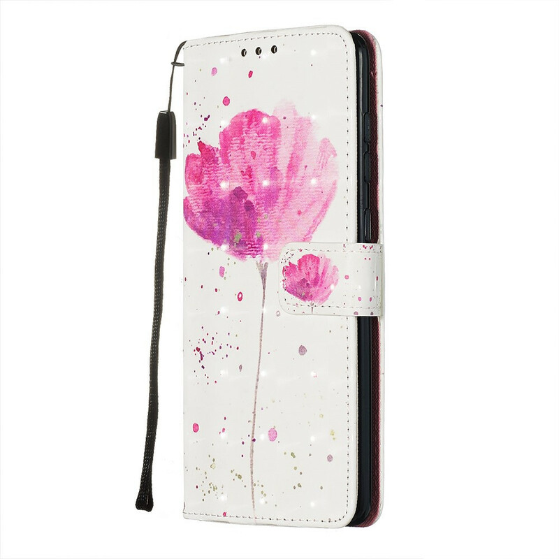 Housse Samsung Galaxy A71 Coquelicot Aquarelle