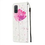 Housse Samsung Galaxy A71 Coquelicot Aquarelle Housse Samsung Galaxy A71 Coquelicot Aquarelle