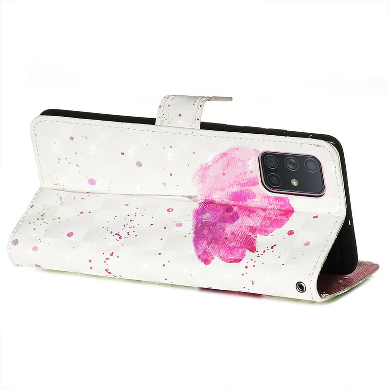 Housse Samsung Galaxy A71 Coquelicot Aquarelle Housse Samsung Galaxy A71 Coquelicot Aquarelle