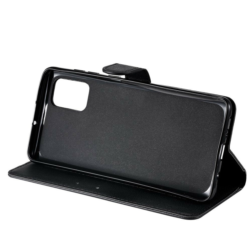 Housse Samsung Galaxy A71 Solid Color Serie à Lanière Housse Samsung Galaxy A71 Solid Color Serie à Lanière