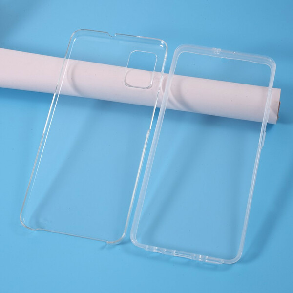 Coque Samsung Galaxy A71 Transparente 2 Pièces Détachables