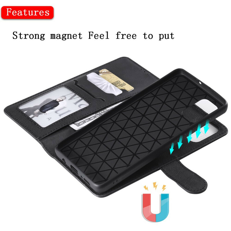 Housse Samsung Galaxy A71 Coque Détachable et Lanière Housse Samsung Galaxy A71 Coque Détachable et Lanière