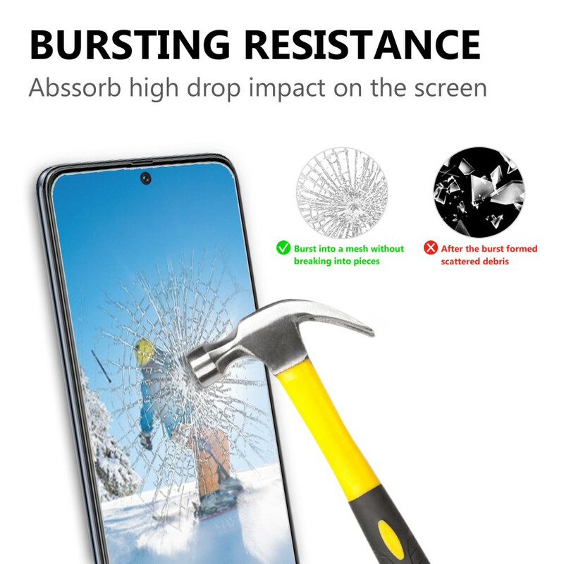 Protection en verre trempé (2.5D) pour l’écran du Samsung Galaxy A71 Protection en verre trempé (2.5D) pour l’écran du Samsung Galaxy A71