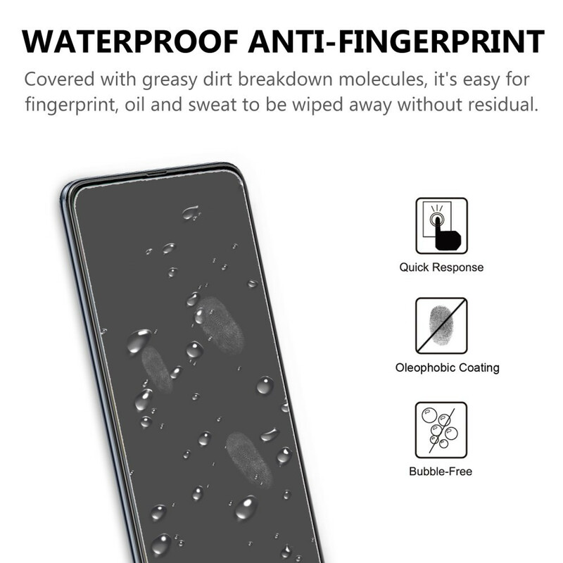 Protection en verre trempé (2.5D) pour l’écran du Samsung Galaxy A71 Protection en verre trempé (2.5D) pour l’écran du Samsung Galaxy A71