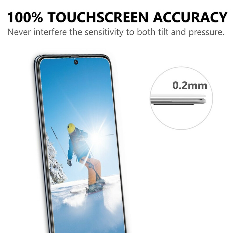 Protection en verre trempé (2.5D) pour l’écran du Samsung Galaxy A71 Protection en verre trempé (2.5D) pour l’écran du Samsung Galaxy A71
