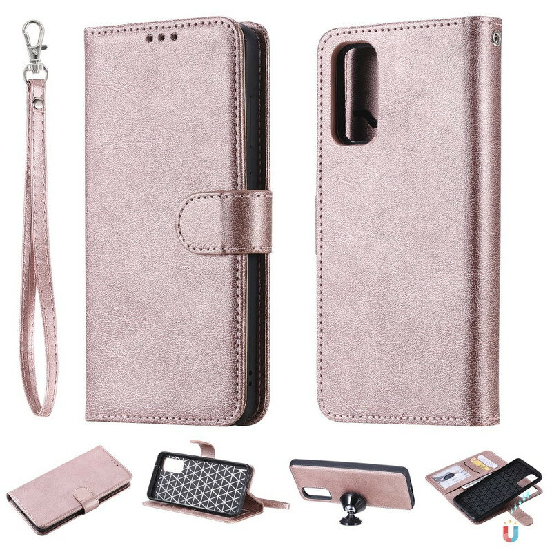 Housse Samsung Galaxy S20 Coque Détachable et Lanière Housse Samsung Galaxy S20 Coque Détachable et Lanière