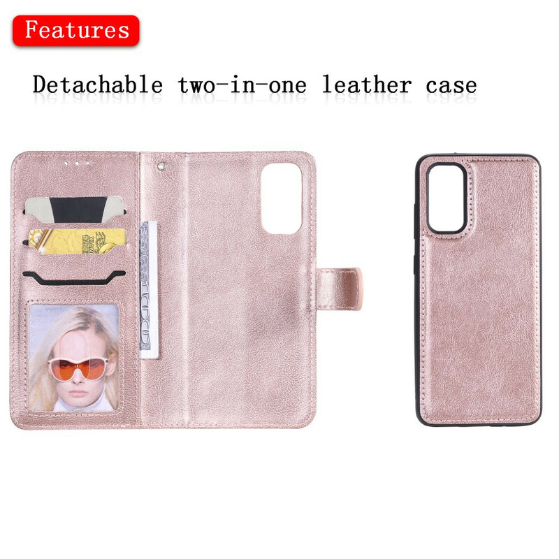 Housse Samsung Galaxy S20 Coque Détachable et Lanière Housse Samsung Galaxy S20 Coque Détachable et Lanière