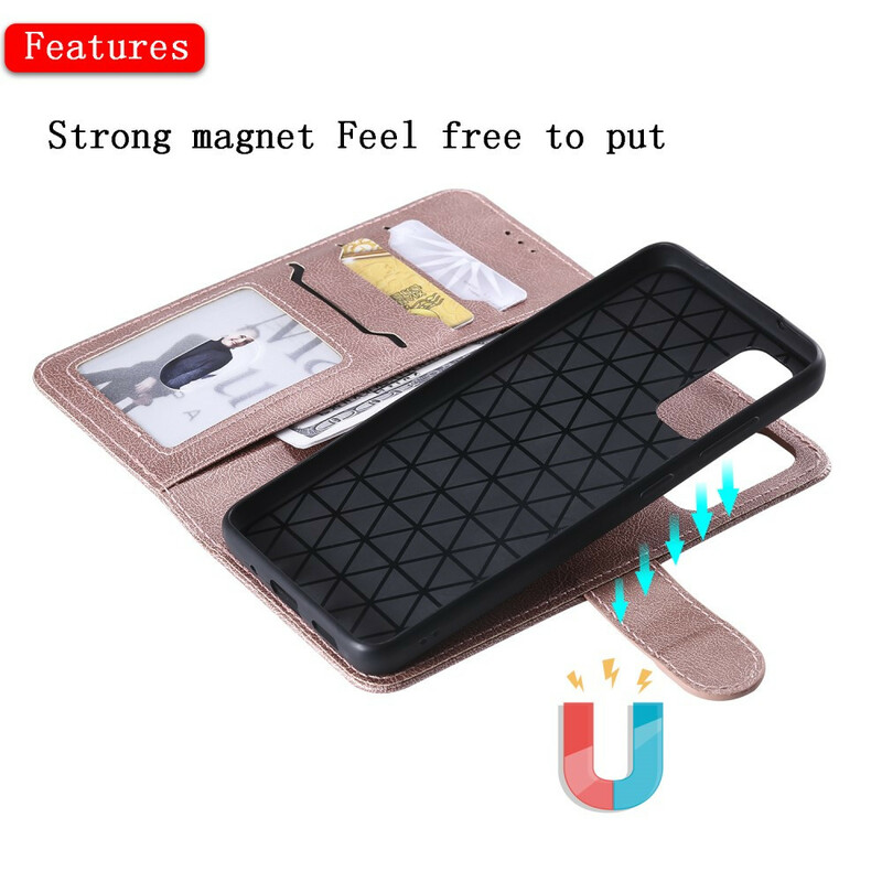 Housse Samsung Galaxy S20 Coque Détachable et Lanière Housse Samsung Galaxy S20 Coque Détachable et Lanière