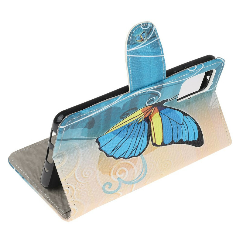 Housse Samsung Galaxy S20 Papillon Royal