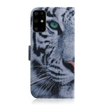 Housse Samsung Galaxy S20 Plus Face de Tigre