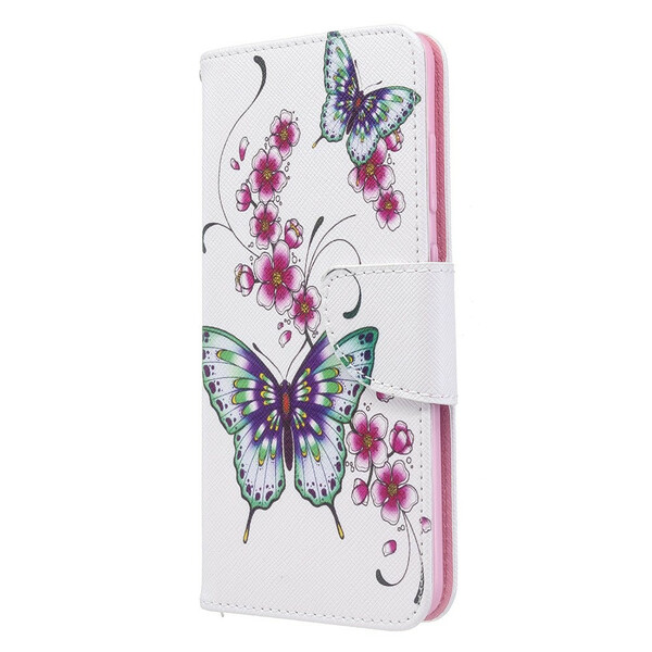 Housse Samsung Galaxy S20 Papillons Rois