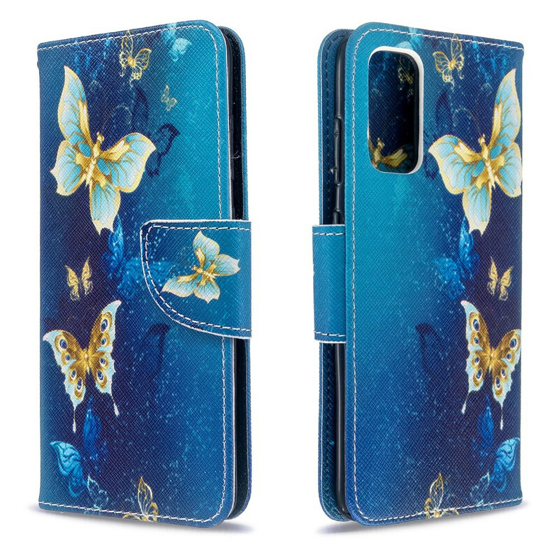 Housse Samsung Galaxy S20 Papillons Rois Housse Samsung Galaxy S20 Papillons Rois