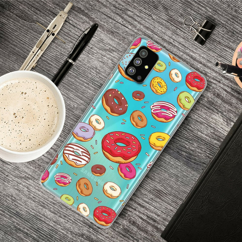 Coque Samsung Galaxy S20 love Donuts
