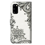 Housse Samsung Galaxy S20 Plus Chic Dentelle Housse Samsung Galaxy S20 Plus Chic Dentelle