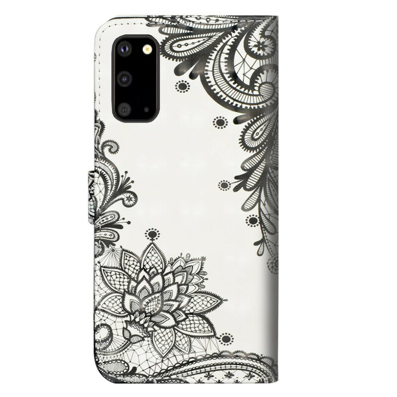 Housse Samsung Galaxy S20 Plus Chic Dentelle Housse Samsung Galaxy S20 Plus Chic Dentelle