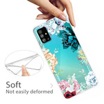 Coque Samsung Galaxy S20 Plus Transparente Fleurs Aquarelle