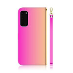 Housse Samsung Galaxy S20 Simili Cuir Couverture MIroir Housse Samsung Galaxy S20 Simili Cuir Couverture MIroir