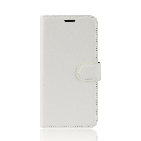 Housse Samsung Galaxy S20 Simili Cuir Litchi Élégance