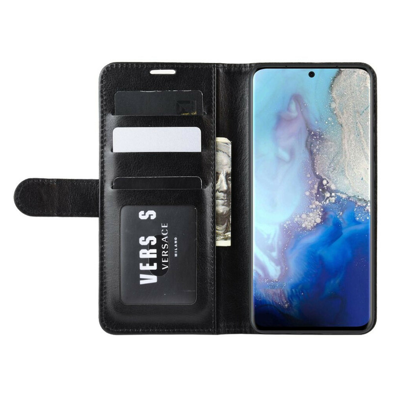 Housse Samsung Galaxy S20 Effet Cuir Fin Housse Samsung Galaxy S20 Effet Cuir Fin