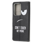 Housse Samsung Galaxy S20 Ultra Don't Touch My Phone Housse Samsung Galaxy S20 Ultra Don't Touch My Phone