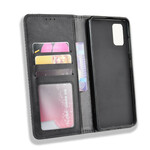 Flip Cover Samsung Galaxy S20 Plus Effet Cuir Vintage Stylisé