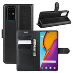 Housse Samsung Galaxy S20 Plus Simili Cuir Litchi Classique Housse Samsung Galaxy S20 Plus Simili Cuir Litchi Classique