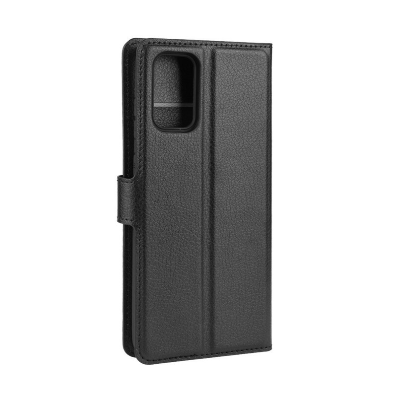 Housse Samsung Galaxy S20 Plus Simili Cuir Litchi Classique Housse Samsung Galaxy S20 Plus Simili Cuir Litchi Classique