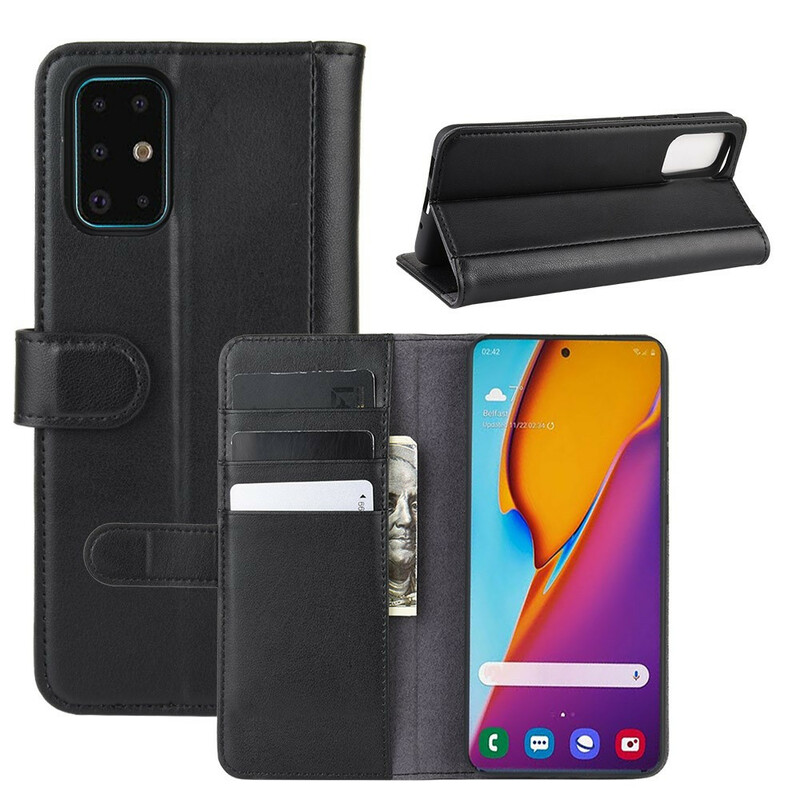 Housse Samsung Galaxy S20 Plus Cuir Fendu Housse Samsung Galaxy S20 Plus Cuir Fendu